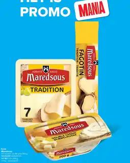 Carrefour Kaas Maredsous aanbieding