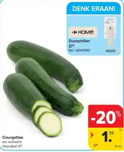 Carrefour Courgettes aanbieding
