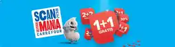 Carrefour 1+1 Gratis aanbieding