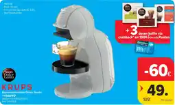 Carrefour Krups espressomachine dolce gusto YY5881FD aanbieding