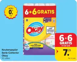 Carrefour Keukenpapier Serie Collector Okay aanbieding