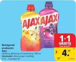 Carrefour Reinigende producten Ajax aanbieding