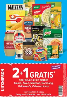 Carrefour 2+1 gratis aanbieding