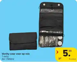 Carrefour Vanity case voor op reis aanbieding