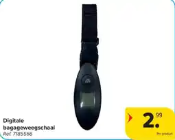 Carrefour Digitale bagagewegschaal aanbieding