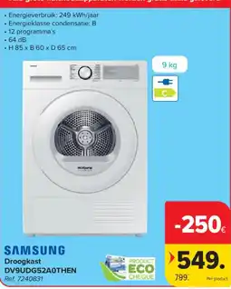 Carrefour Samsung droogkast aanbieding