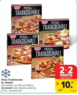 Carrefour Pizza Tradizionale Dr. Oetker aanbieding