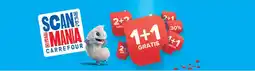 Carrefour 1+1 Gratis aanbieding