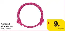 Carrefour Armband Pink Ribbon aanbieding