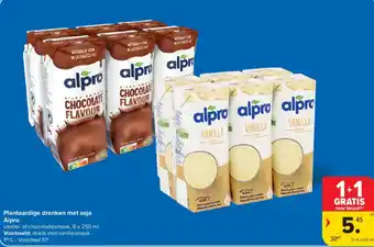 Plantaardige dranken met soja Alpro