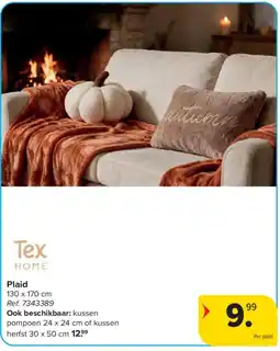 Carrefour Plaid aanbieding