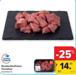 Carrefour Runderstoofvlees Carrefour aanbieding