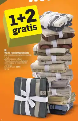 Albert Heijn Walra keukentextielsets aanbieding