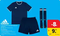 Carrefour T-shirt Entrada in polyester Climacool voor heren aanbieding