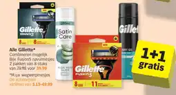 Albert Heijn Gillette Fusion5 navulmesjes aanbieding