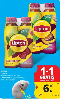 Carrefour Ice Tea Lipton aanbieding