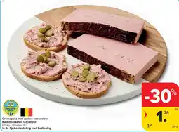 Carrefour Crèmepâté met varken van weleer aanbieding