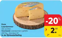 Carrefour Kaas Leerdammer aanbieding