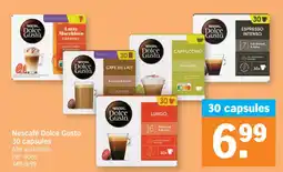 Albert Heijn Nescafé Dolce Gusto 30 capsules aanbieding