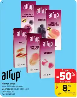 Carrefour Flavor pods aanbieding