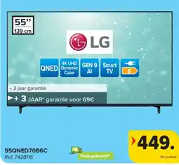 Carrefour 55" lg tv aanbieding