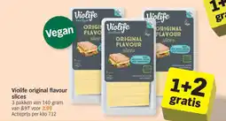 Albert Heijn Violife original flavour slices aanbieding