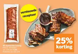 Albert Heijn AH Spareribs honing aanbieding