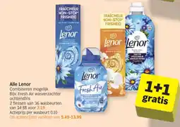 Albert Heijn Alle Lenor aanbieding