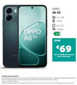 Base OPPO A6 5G aanbieding