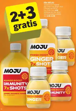 Albert Heijn Moju fresh root ginger 7x shots aanbieding
