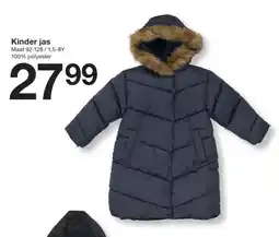 Zeeman Kinder jas aanbieding
