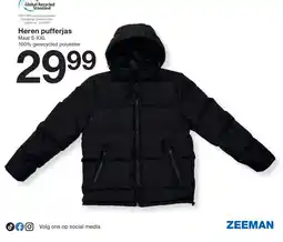 Zeeman Heren pufferjas aanbieding