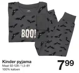 Zeeman Kinder pyjama aanbieding