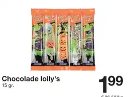 Zeeman Chocolate lolly's aanbieding