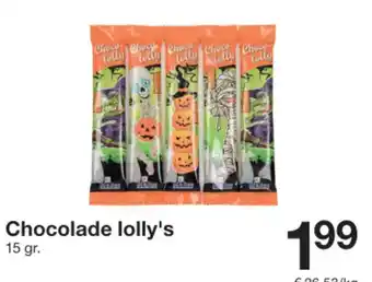 Chocolate lolly's
