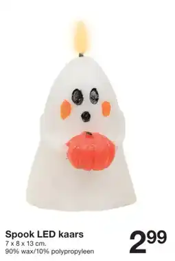 Zeeman Spook LED kaars aanbieding