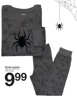 Zeeman Kinder pyjama aanbieding