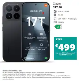 Base Xiaomi 17T 5G aanbieding