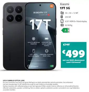 Xiaomi 17T 5G