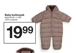 Zeeman Baby buitenpak aanbieding