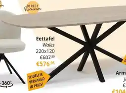 YGO Eettafel Wales aanbieding