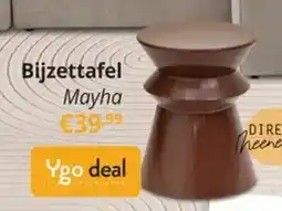 YGO Bijzettafel Mayha aanbieding