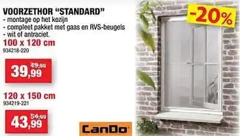 Hubo Voorzethor standard aanbieding