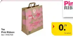 Carrefour Tas Pink Ribbon aanbieding