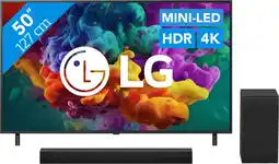 Coolblue LG Mini-led 50 QNED85 (2026) + LG DS40T aanbieding