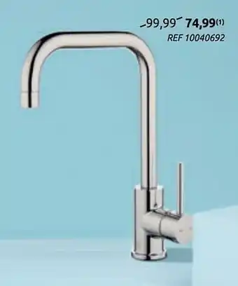 Brico Aquavive keukenmengkraan fonti chroom aanbieding