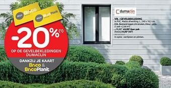 Brico Gevelbekleding aanbieding