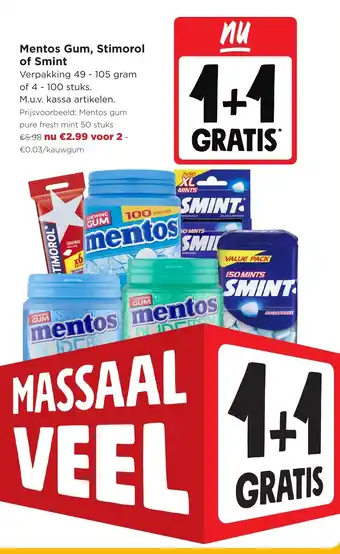 Mentos Gum, Stimorol of Smint