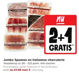 Jumbo Jumbo Spaanse en Italiaanse charcuterie aanbieding