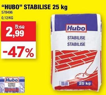 Hubo Hubo stabilise aanbieding